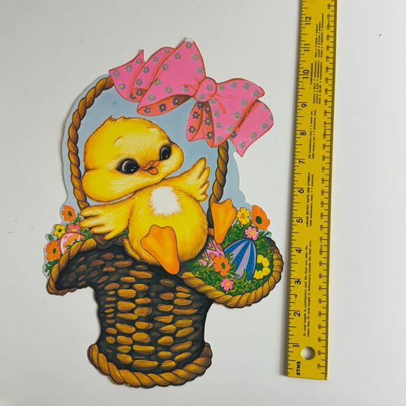 7 VTG Easter Paper Die Cuts The Beistle Co 1977 - Picture 2 of 9